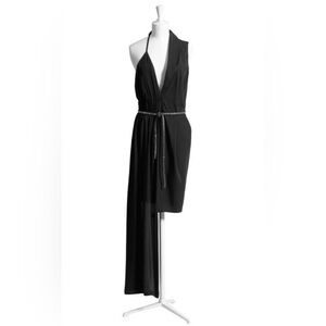MAISON MARTIN MARGIELA H&M Silk Fusion High Low Dress size 8. NWOT